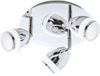 B.K.Licht Plafondlamp 3-lichts Glas 22 cm IP44