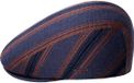 Kangol Gestreepte baret Nostalgia 507 Blauw/wazig indigo M