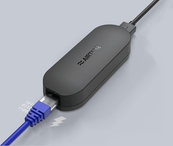 Airtame AT-POE PoE Adapter Zwart