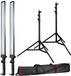 Bresser BR-2250 Fotostudioset - LED Striplight - 220cm - Zwart