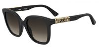 Moschino MOS178/S Zonnebril Vrouwen Zwart Kunststof Vierkant