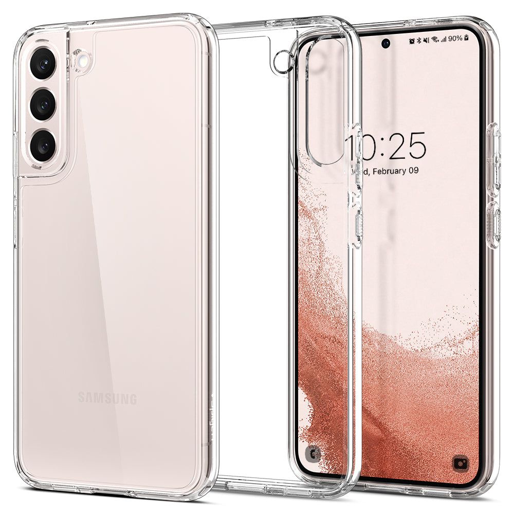 Spigen Ultra Hybrid Samsung Galaxy S22 5G Cover - Transparant