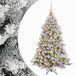 vidaXL Kunstkerstboom 150 cm met 150 Warmwitte LED's