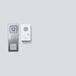 Siedle SET CAB 850-1 E/W Infoveld voor intercom bekabeld zilver, wit