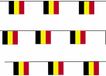 Bellatio Decorations Shoppartners Bv Slinger België - 3x - 4 meter - Papier - Brandvertragend - Belgische Vlag