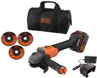 BLACK+DECKER BCG6L8F1S-QW Accu Haakse Slijper