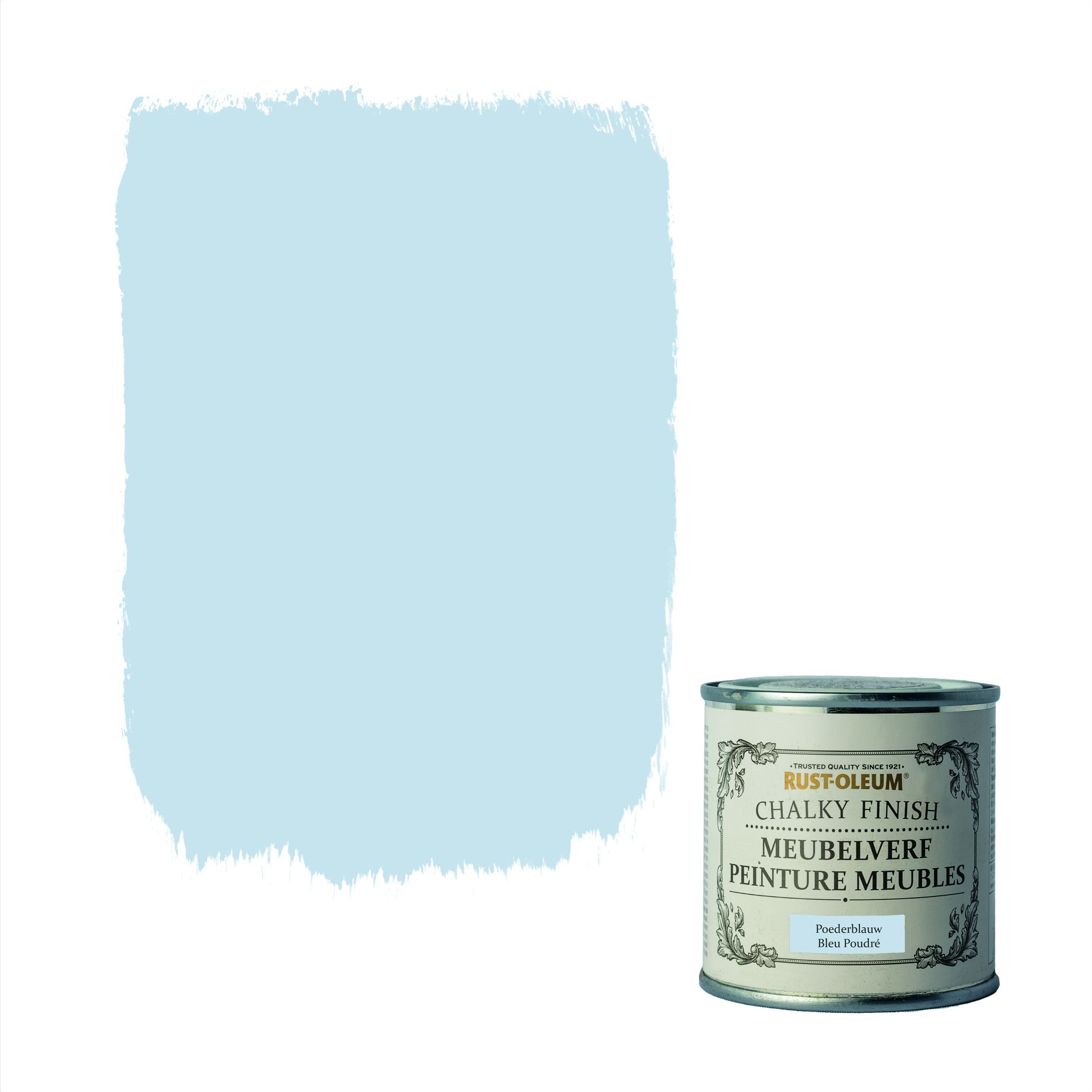 Rust-oleum meubelverf poeder blauw 125ml