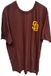 47Brand T-shirt MLB San Diego Padres Backer Echo Bruin Katoen Maat L