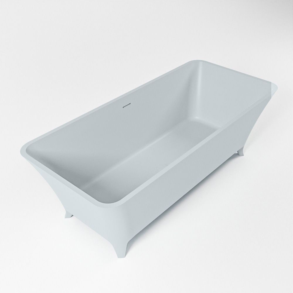 Mondiaz Lundy Vrijstaand Bad Solid Surface 170x75cm Clay