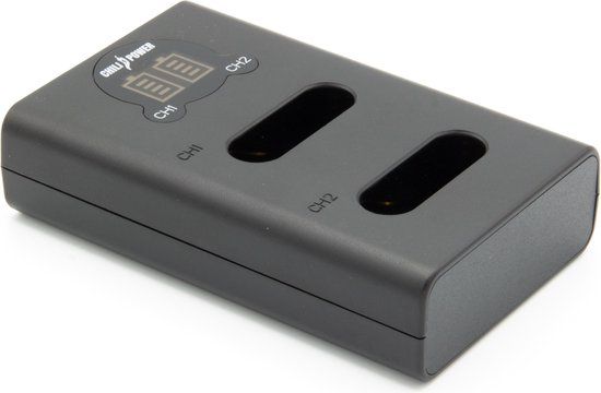 ChiliPower Sony NP-BX1 dubbellader voor 2 camera accu's (tegelijk)