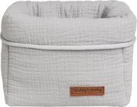 Baby's Only Commodemandje - Opbergmandje - Commode organizer - Babykamer accessoires Breeze - Grijs - 100% katoen