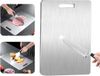 Planche à découper en acier inoxydable, durable