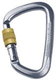Singing Rock D Steel Connector Screw Mousqueton Argent