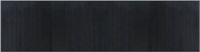 vidaXL - Vloerkleed - rechthoekig - 100x400 cm - bamboe - grijs