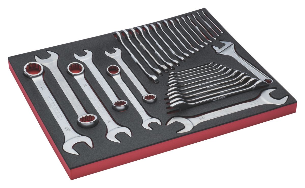 Bahco Foaminlay Fit&Go 3/3 met sleutels - 33-delig - FF1A19
