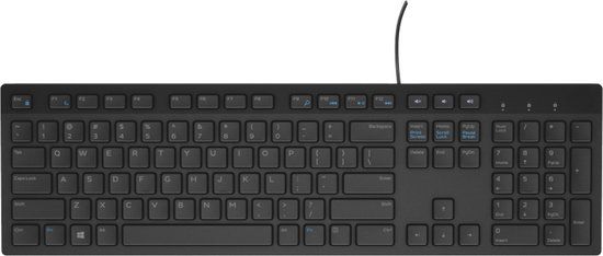 Dell KB216 - Bedraad Toetsenbord - Zwart - QWERTY - US Layout