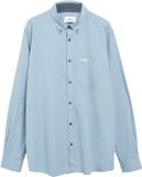 s.Oliver Regular Fit: Chemise à structure fine et col boutonne