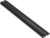 VEVOR Kabel Bescherming 1-kanaals Slangbrug Kabelgoot Kabelbrug Oploopbeveiliging Kabel 907kg 100x13x2cm Zwart Rubber