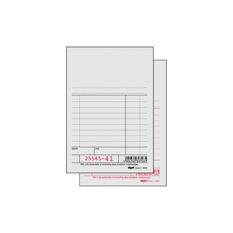 Sigel Kassablok Expres si-40920 150x100mm 50x2vel
