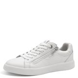 Tamaris Trainers 1-23709-44 100 Dames Lage Top Damesleer M2370944 Wit