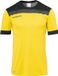 Uhlsport Offense 23 Shirt Korte Mouw Kinderen - Geel / Zwart / Antraciet | Maat: 140