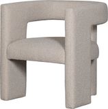 WOOOD Tiwa Fauteuil - Bouclé - Beige