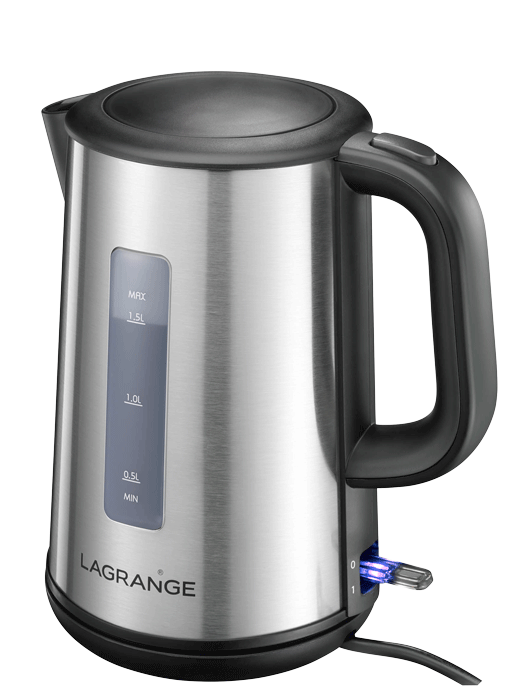 Lagrange Naos - Waterkoker - Zwart/RVS - 1.5 Liter