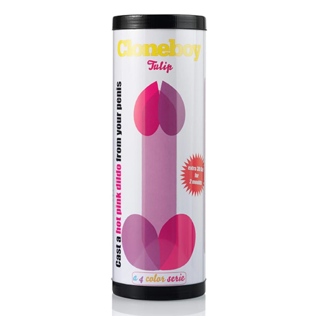 Cloneboy - Dildo Tulip Hot Pink - Paars