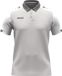 Jako Dynamic Polo Heren - Lichtgrijs / Wit / Grijs | Maat: 3XL