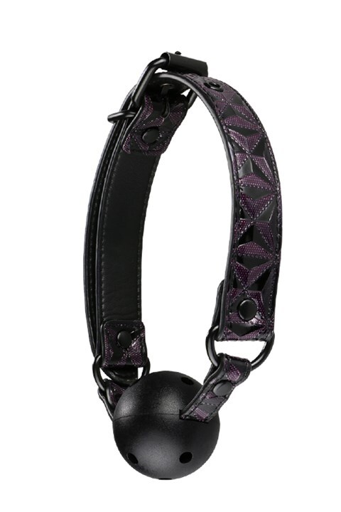 DreamToys Blaze ball gag Paars