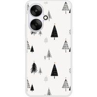 Xiaomi Redmi 13C 5G Beschermende Siliconen Case - Elegante Dennenboom