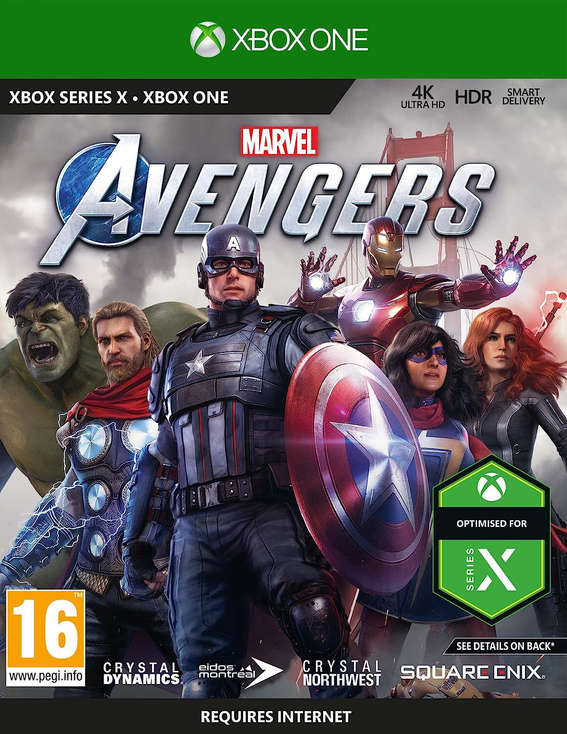 Square Enix marvel's avengers Xbox One