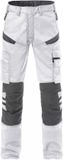 Fristads Broek 2555 Stfp - Wit/Grijs - C54
