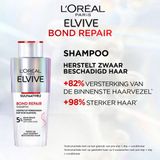 L'Oréal Paris L'Oréal Elvive Bond Repair Shampoo - 3 x 200 ml - Voordeelverpakking
