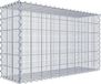 Gabion murale 100 cm x 60 cm x 30 cm (L x H x P), maille 10 cm x 10 cm, spirale