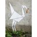 Homemania Muurfoto, geïnspireerd door auteurs Banksy Origami decoratie, kunstdruk, digitale druk, frame, meerkleurig, hout, katoen, 50 x 70 x 3 cm