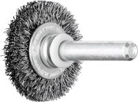 PFERD TOOLS PFERD - Ronde borstel op stift, ongetordeerd met Staal draad - POS RBU 3006/6 ST 0,20