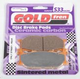 Gold Fren Plaques de frein pour moto Yamaha 650 Xvs A Classic 1998-2007 Avant