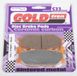 Gold Fren Plaques de frein pour moto Yamaha 650 Xvs A Classic 1998-2007 Avant