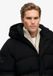 Superdry XPD Lange Gewatteerde Parka Jas Heren Jet Black S