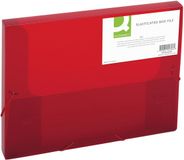 Q-CONNECT elastobox | A4 | rug 25 mm | rood