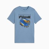 PUMA T-shirt Graphic Sneaker Heren Blauw Textiel Logo Lente/Zomer 2024