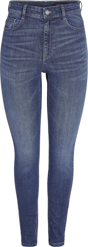 Noisy may Jeans Nmsatty Hw Skinny Jeans Az347mb Medium Blue Denim - W30/L32