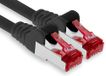 1aTTack.de - 50m CAT6 patchkabel S/FTP PIMF Zwart