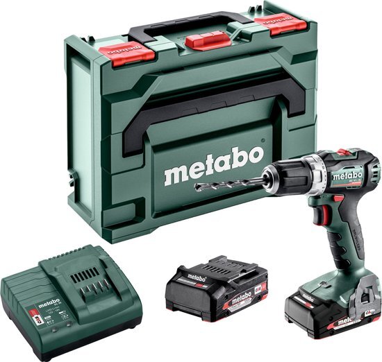 Metabo BS 18 L BL Akku-Bohrschrauber 2x Akku+Koffer