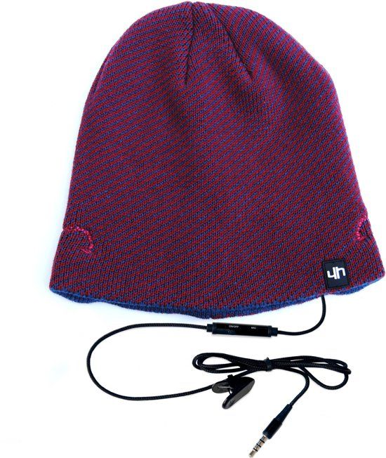 hi-Fun Hi-Head Stereofonisch Bedraad Blauw Rood