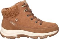 Skechers TREGO - SNOW BREEZE Dames Instappers - Chestnut