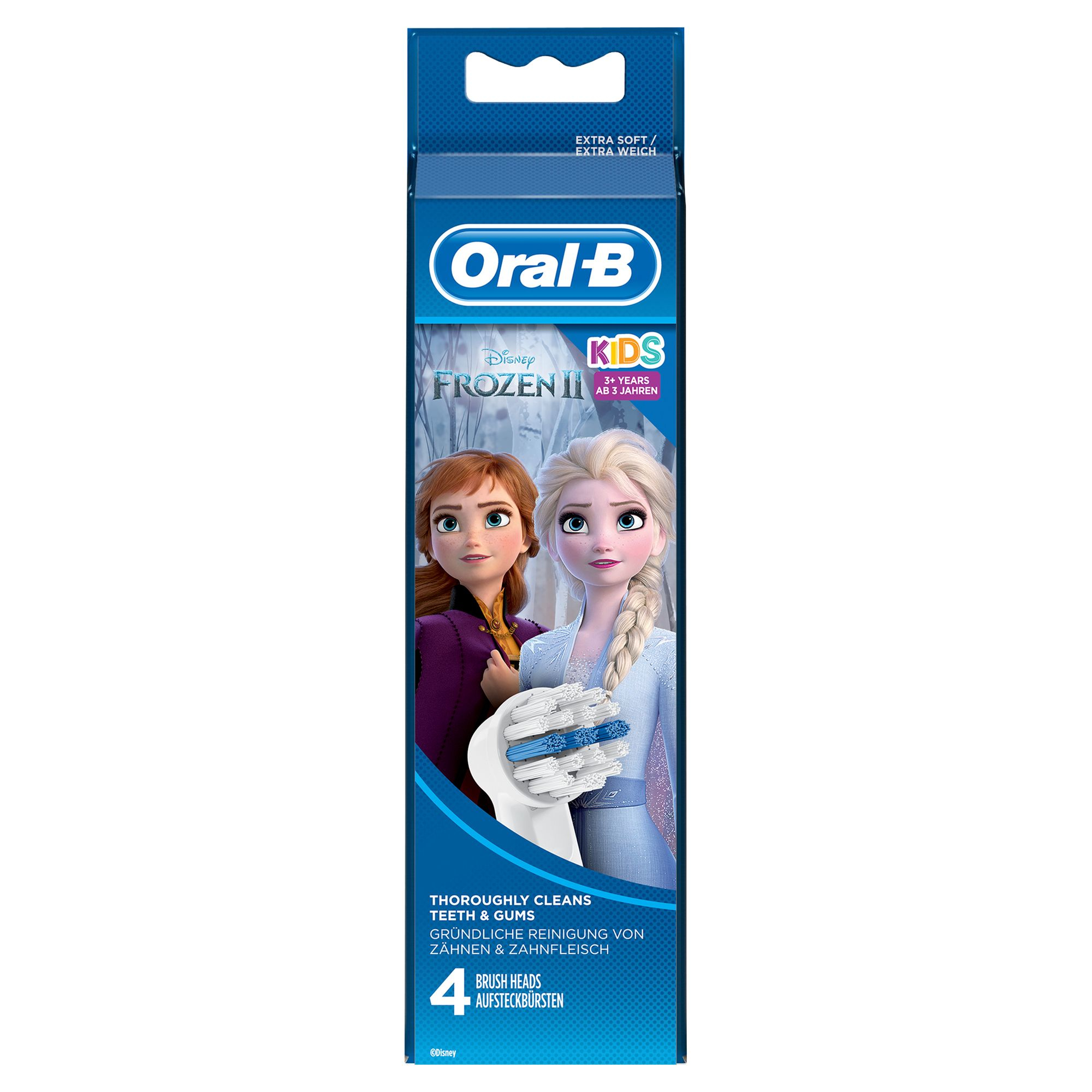 Oral-B Kids Opzetborstels Met Disney Frozen 2-figuren, 4 Stuks