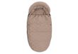 Jollein Voetenzak voor Buggy & Kinderwagen - Embossed - Polyester - 42x82cm - Milky Coffee
