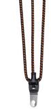 Cortina Snelbinder Jakarta 62 cm Zwart/Oranje